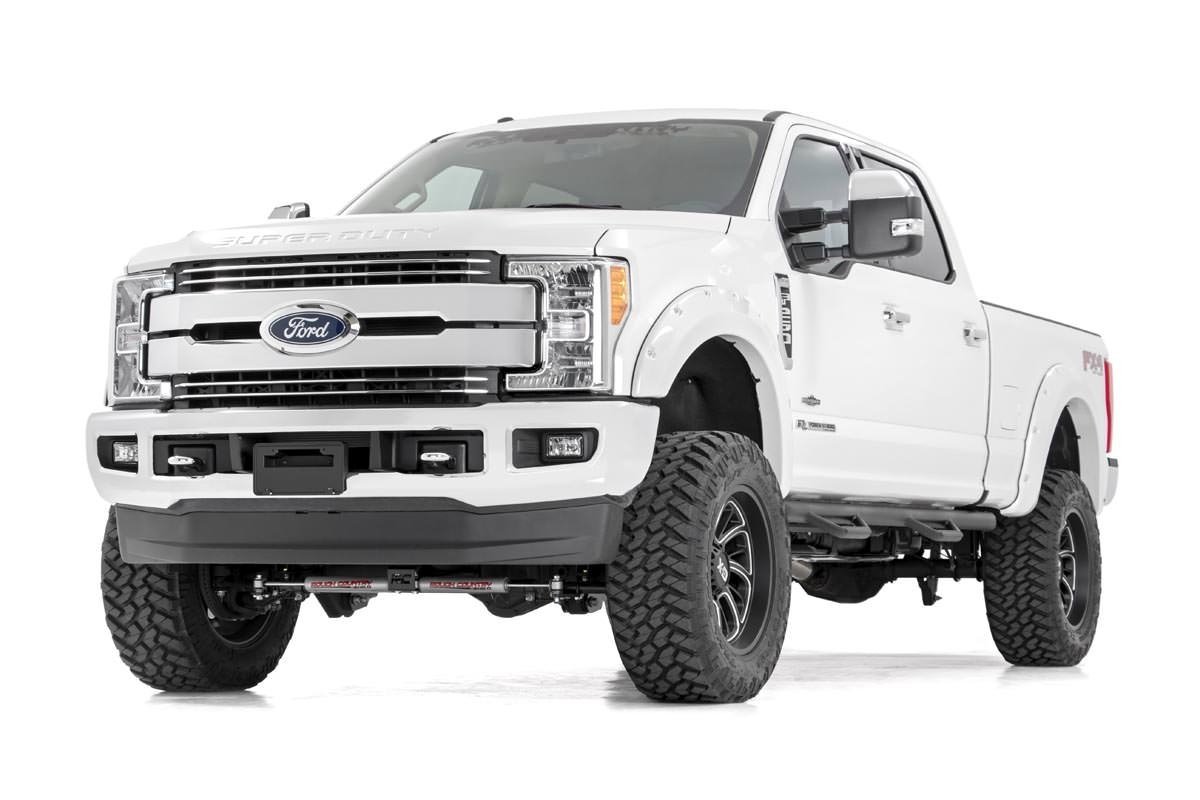 Ford F-250 Super Duty Suspension Lift Kit - Rough Country - 4.5 Inch Lift, Vertex Coilover - '17-'22